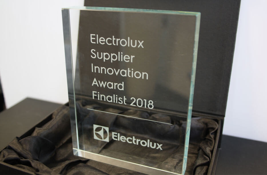 Electrolux Supplier Innovation Award 2018